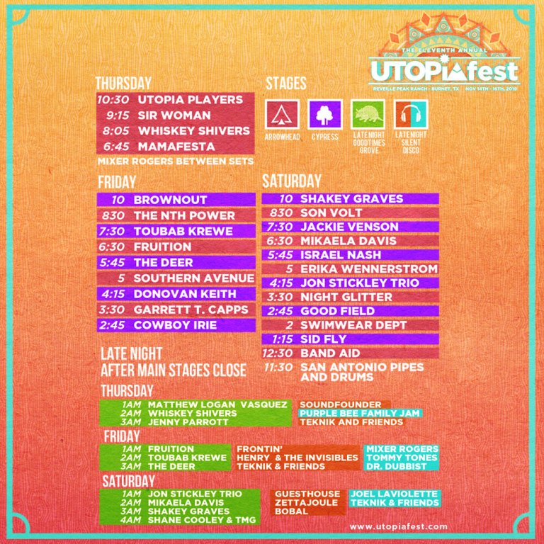 Image result for utopiafest lineup 2019